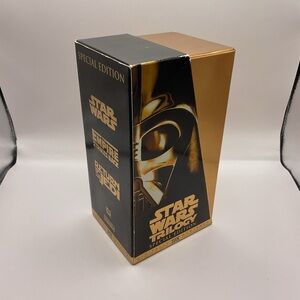 Star Wars Trilogy (Special Edition VHS Video Tape Box Set) Films 4, 5, 6 Gold
